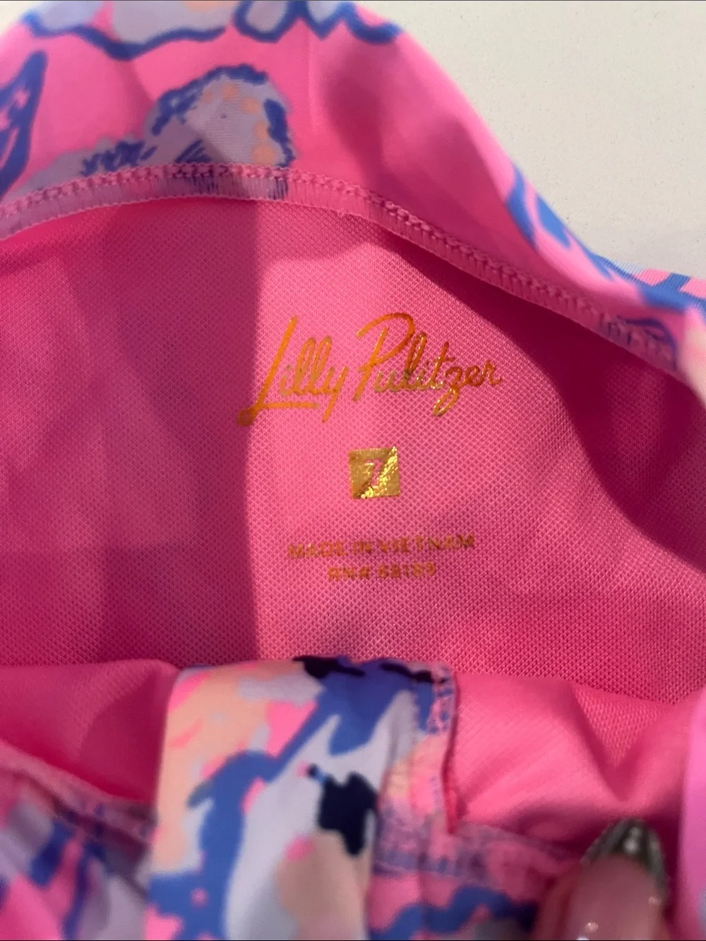 Lilly Pulitzer Girls' Denning Rashguard